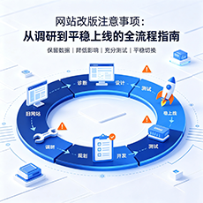 沙依巴克建站-网站改版注意事项：从调研到平稳上线的全流程指南