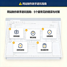 乌鲁木齐市建站-网站制作新手避坑指南：5个最常见的错误与对策